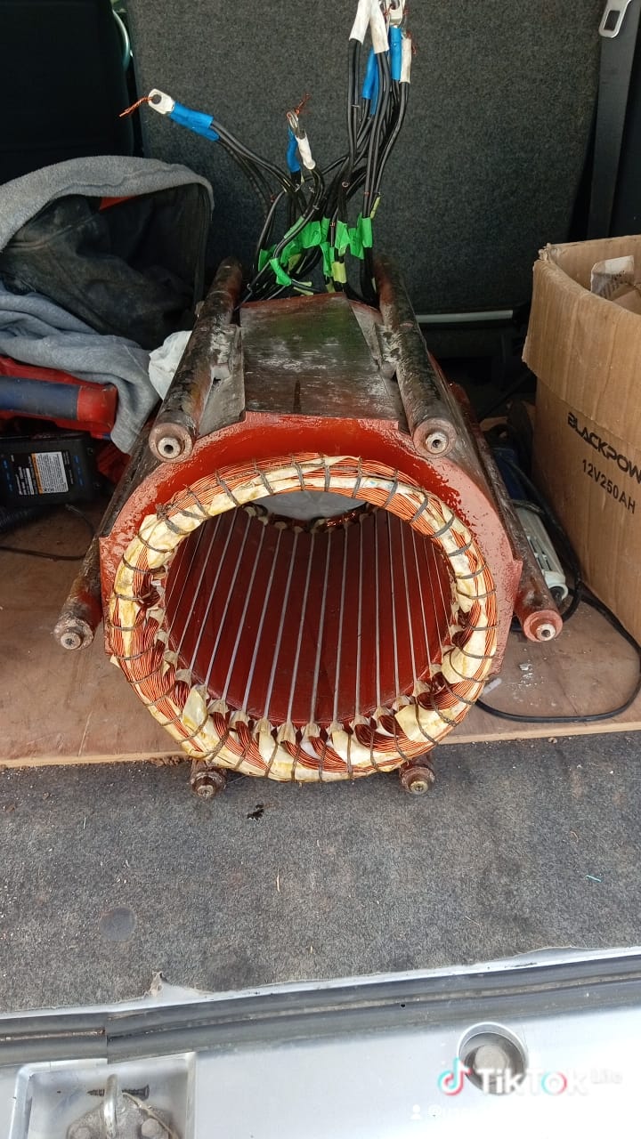 Reparación de Motor Eléctrico 1